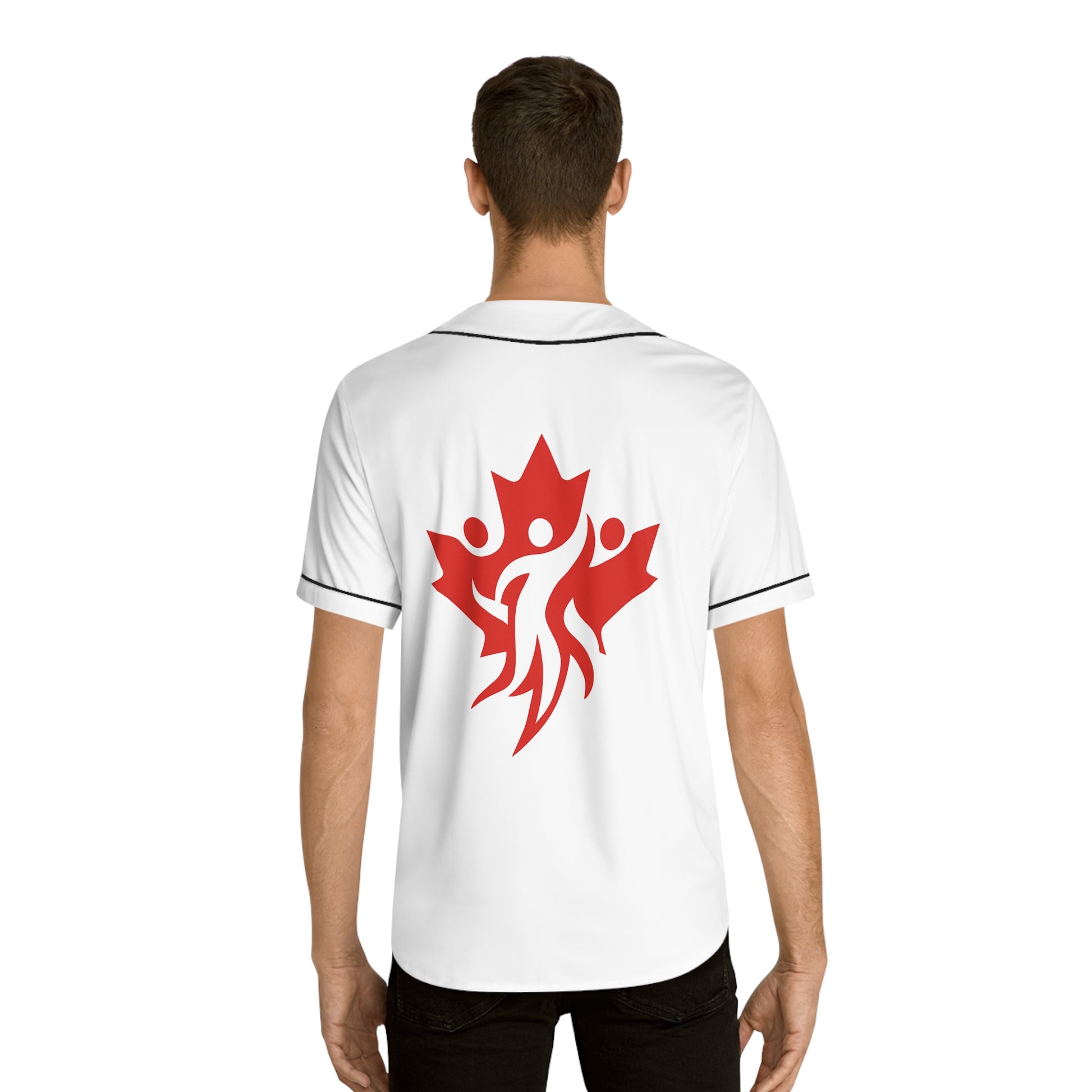 Canada Inspired Men's Baseball Jersey - Casual Sportswear - OneLoveCanada