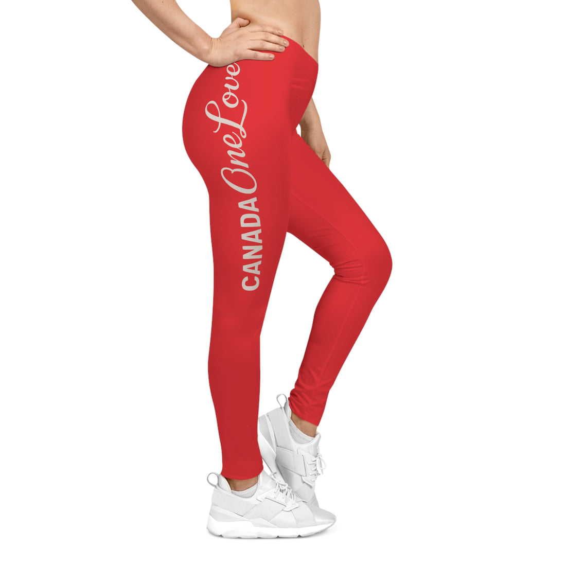 Women's Casual Leggings (AOP) - OneLoveCanada