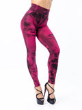 Women Imitation Jeans Stretch Leggings Fashion Sexy Slim Push Up Lady Gym Leggings Causal Simple High Waist Streetwear Leggings - OneLoveCanada