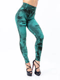 Women Imitation Jeans Stretch Leggings Fashion Sexy Slim Push Up Lady Gym Leggings Causal Simple High Waist Streetwear Leggings - OneLoveCanada