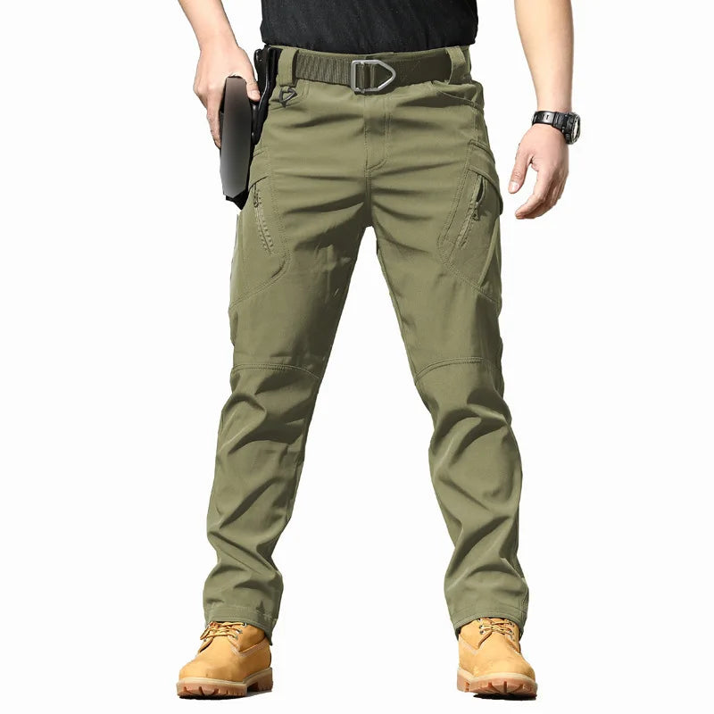 Tactical workwear, camouflage training pants, spring and autumn outdoor elastic workwear, work clothes