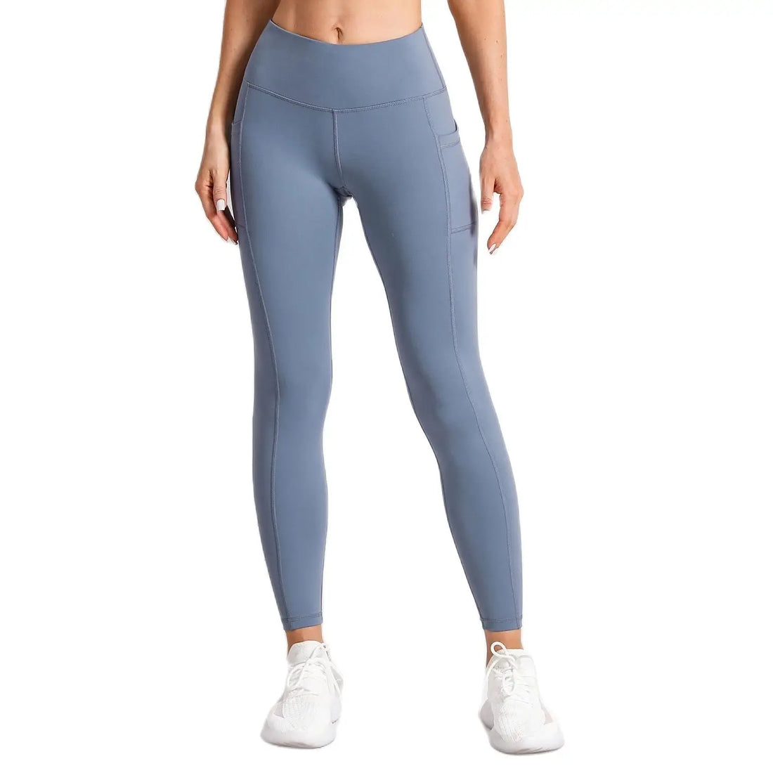 Women's Workout Leggings with Pockets Tummy Control Yoga Pants Butt Lifting Fitness Tights Activewear