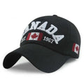 CANADA Embroidered Baseball Hat Maple Leaf 1967 Decorative Outdoor Sunscreen Duck Tongue Hat for Men and Women - OneLoveCanada