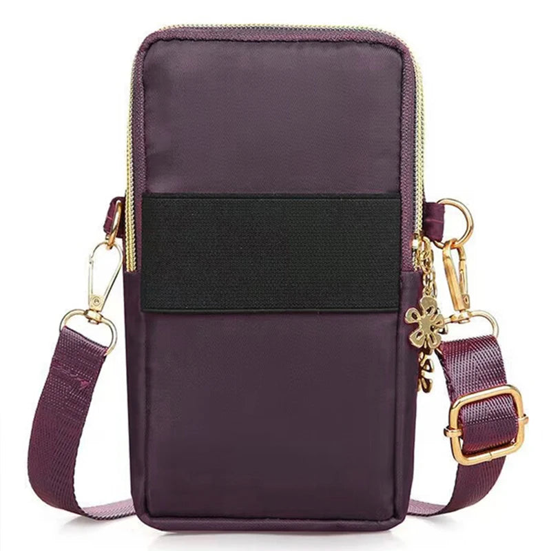 Mobile phone bag - women's cross-body mini small bag with mobile phone pocket pouch