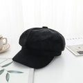 Hats for women retro Korean version of the British octagonal hat four seasons literary leisure beret cap S61 - OneLoveCanada
