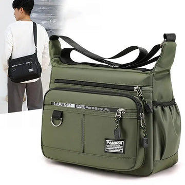 2023 Men's Messenger Bag Crossbody Shoulder Bags Men Small Sling Pack For Work Business Waterproof Oxford Packs Satchel Purse