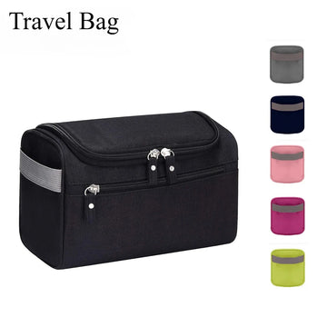 Zipper Man Women Waterproof Makeup Bag Cosmetic Bag Beauty Case Make Up Organizer Toiletry Bag Kits Storage Travel Wash Pouch