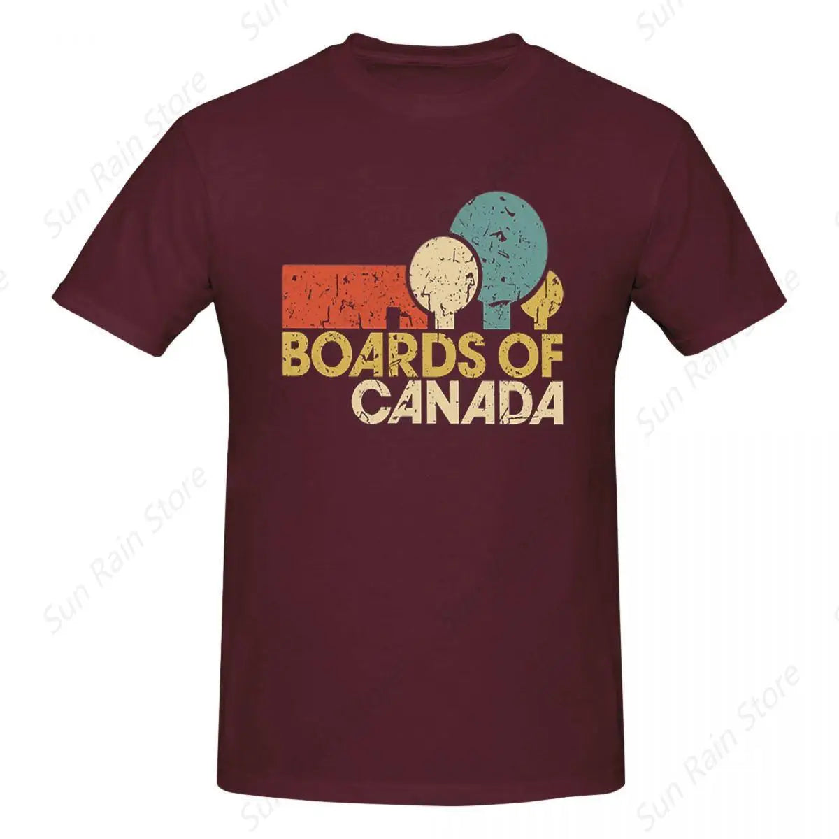 BOARDS OF CANADA In Cramped Quarters T-Shirt for Men Cotton Oversized T Shirts Men's Short Sleeve O-Neck Summer Clothes Tops - OneLoveCanada