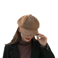 Hats for women retro Korean version of the British octagonal hat four seasons literary leisure beret cap S61 - OneLoveCanada
