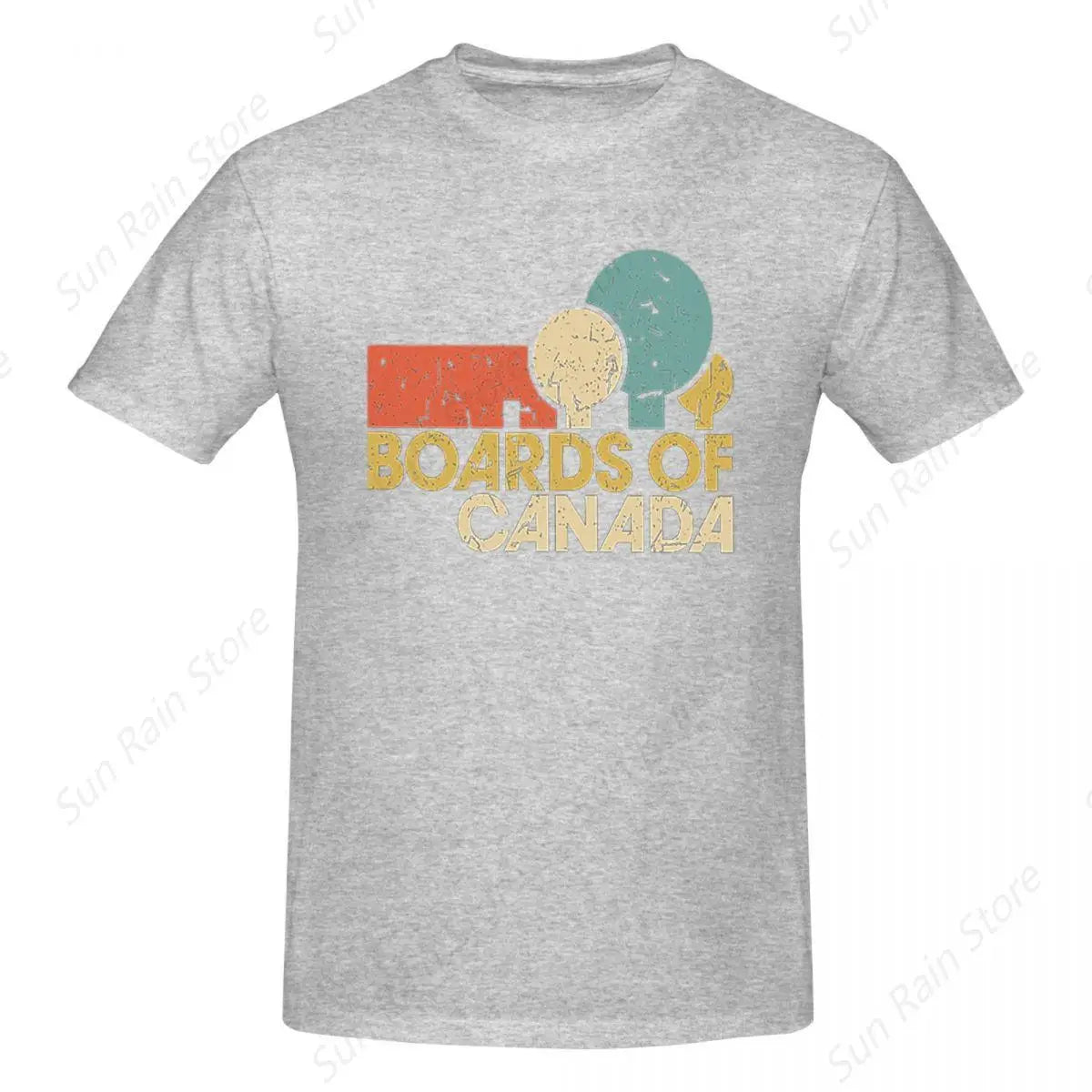 BOARDS OF CANADA In Cramped Quarters T-Shirt for Men Cotton Oversized T Shirts Men's Short Sleeve O-Neck Summer Clothes Tops - OneLoveCanada