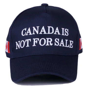 Canada Not For Sale Baseball Cap Adjustable Red Hat With Maple Leaf Embroidery For Outdoor Activities And Casual Wear - OneLoveCanada