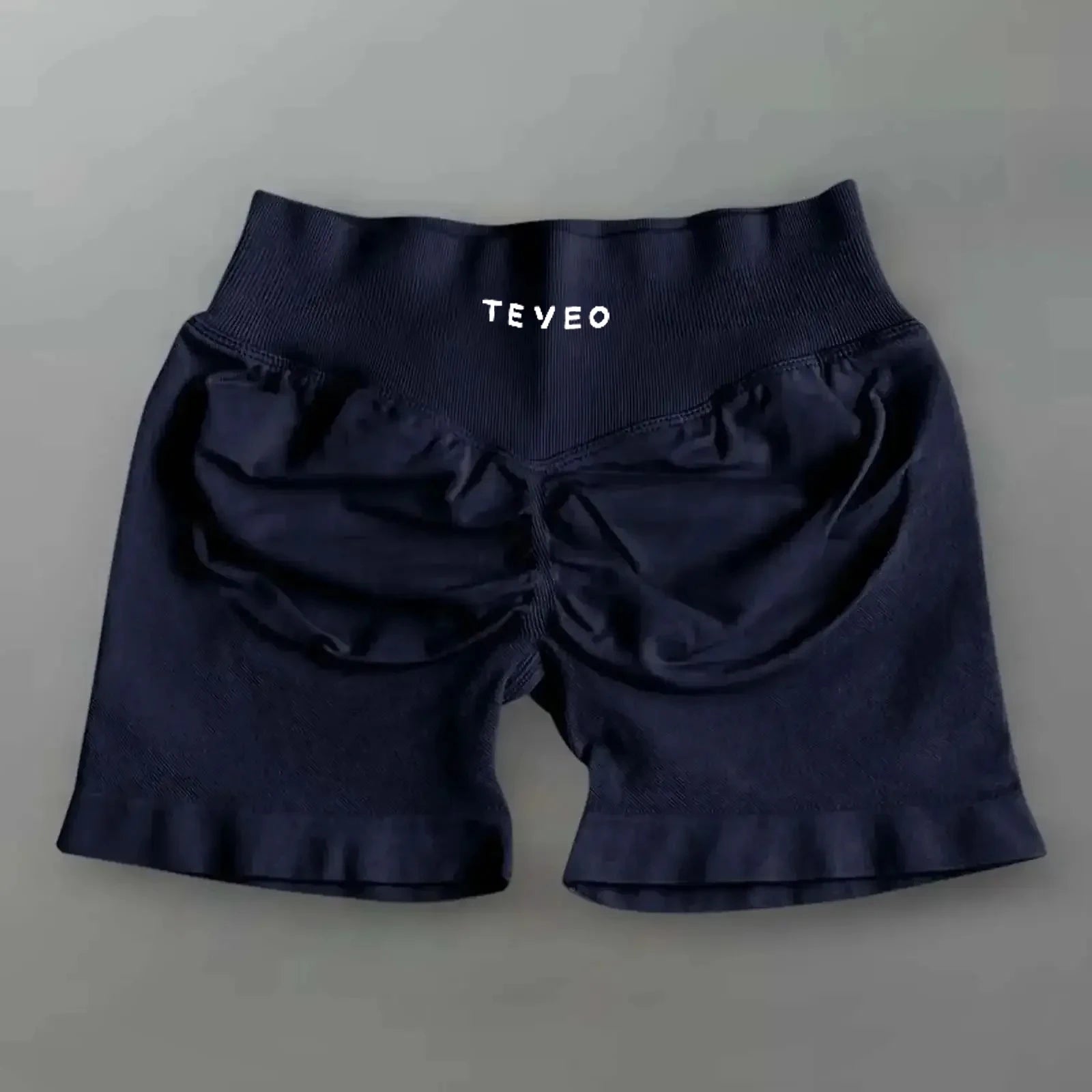 TEYEO Fashion Summer Women's Yoga Shorts Sports Running Breathable Comfortable High Waist Seamless Quick Drying Yoga Shorts - OneLoveCanada