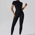 2025 New Yoga Set Women Workout Sport Gym Wear Suit High Wais Fitness Female Sportswear One Pieces Black Pink - OneLoveCanada