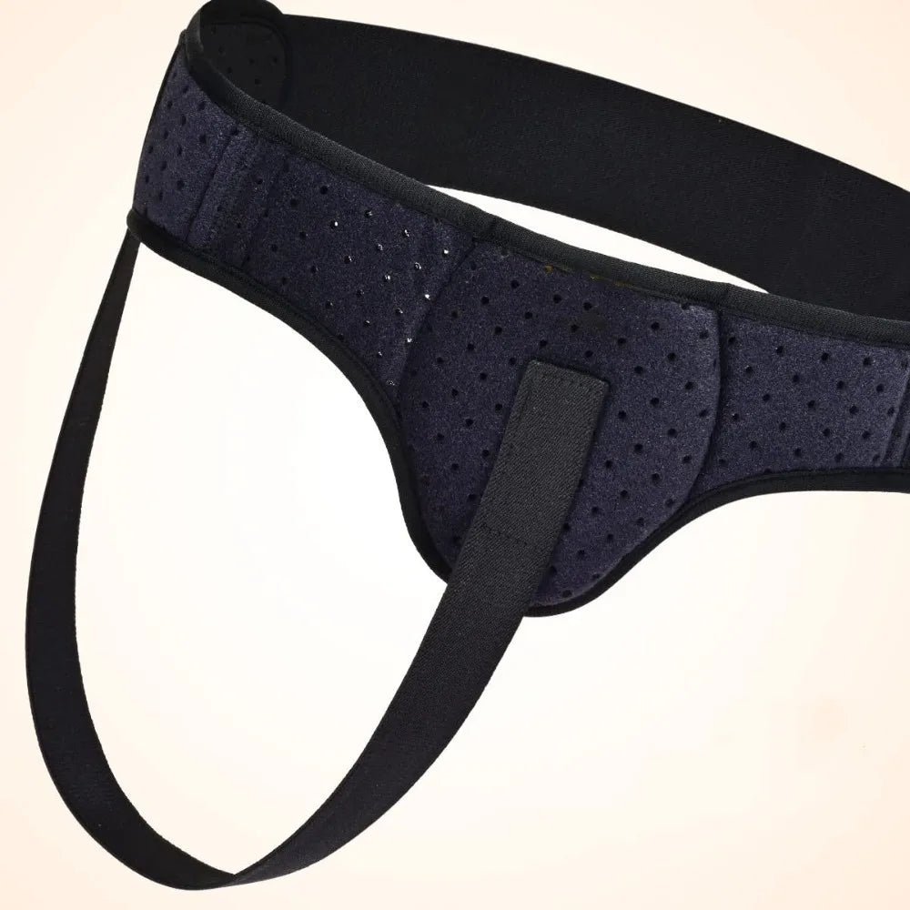 With 1 Compression Pad Hernia Belt Beneficial to Pain Relief Recovery Inguinal Support Strap Removable Nursing Strap Sports
