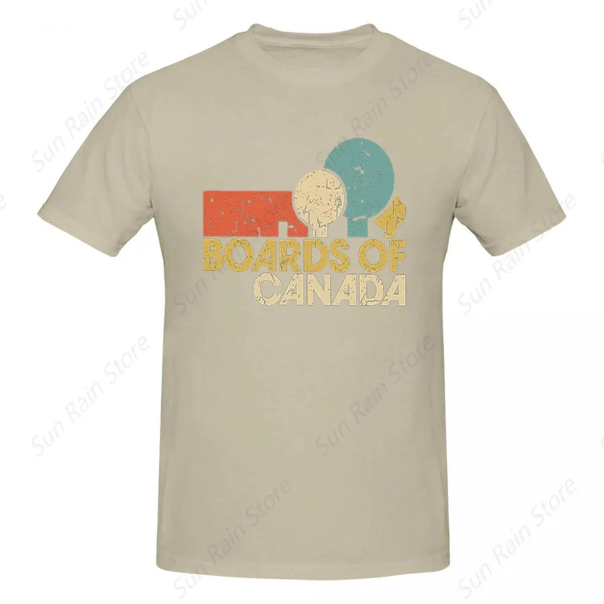 BOARDS OF CANADA In Cramped Quarters T-Shirt for Men Cotton Oversized T Shirts Men's Short Sleeve O-Neck Summer Clothes Tops - OneLoveCanada