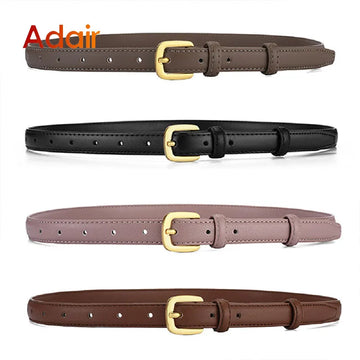 Belts for Lady Fashion Designer Women's Belt Women's Trousers Belts Black Brown Belt Ladies Waist Belt Strap for Dresses CY002