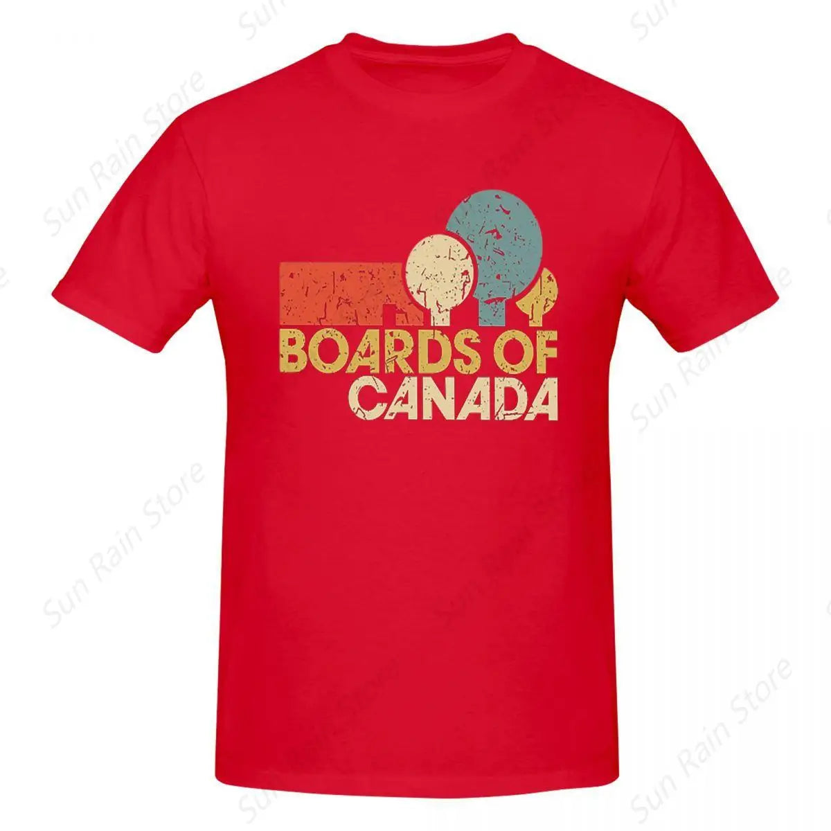 BOARDS OF CANADA In Cramped Quarters T-Shirt for Men Cotton Oversized T Shirts Men's Short Sleeve O-Neck Summer Clothes Tops - OneLoveCanada