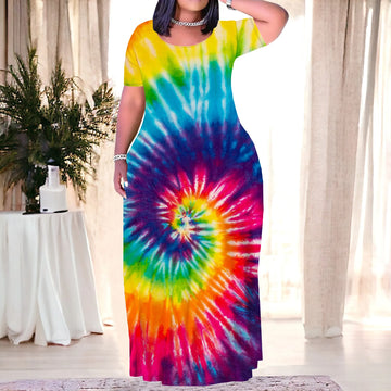 Plus Size Dress For Women Summer Party dresses plus on clearance sale