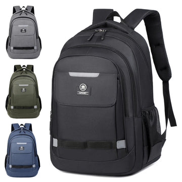 Fashion Large Travel Backpack Men's Compartment Business Bag Outdoor Sports Men's Black Storage Backpack