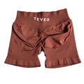 TEYEO Fashion Summer Women's Yoga Shorts Sports Running Breathable Comfortable High Waist Seamless Quick Drying Yoga Shorts - OneLoveCanada