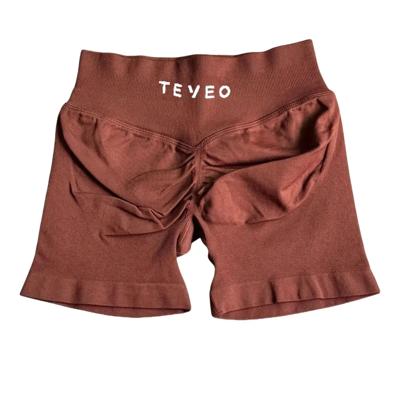 TEYEO Fashion Summer Women's Yoga Shorts Sports Running Breathable Comfortable High Waist Seamless Quick Drying Yoga Shorts - OneLoveCanada