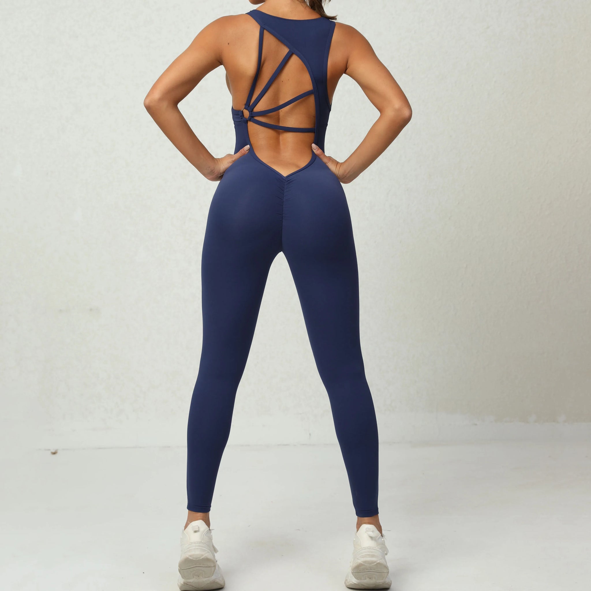 New Yoga Jumpsuit Women One-Piece Sweatpants Sleeveless Gym Suit Running Breathable Sportswear Stretch Tight Leggings