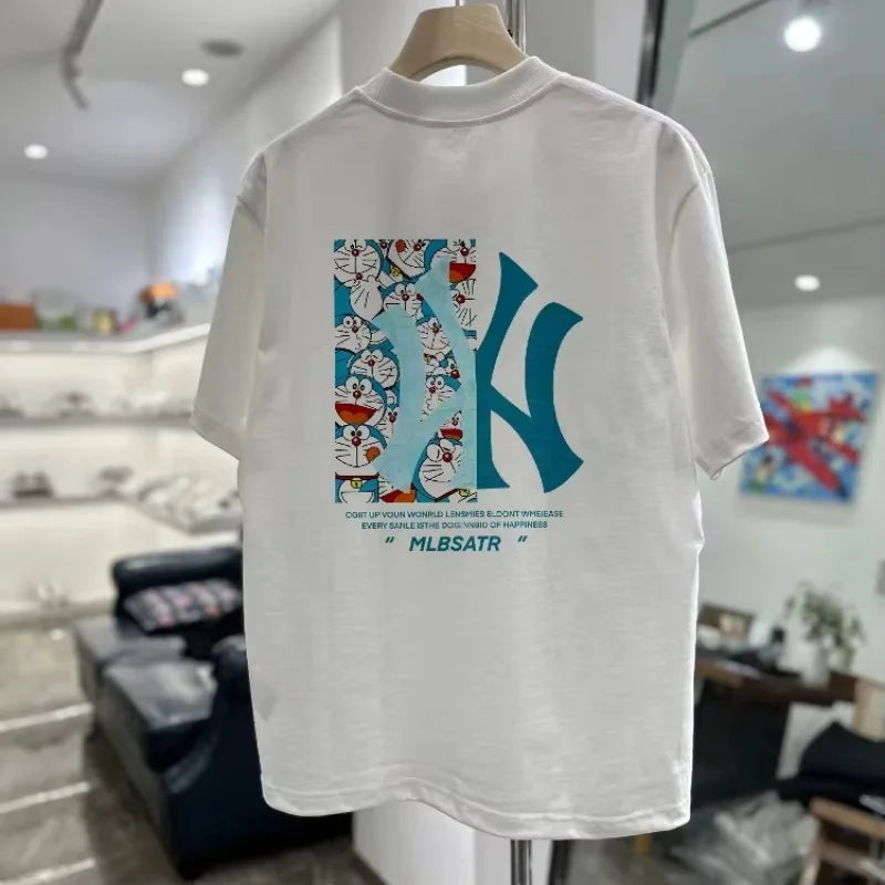 Graphic Printing Tees Versatile Top Clothing Gift Trendy Brand Style T-shirt in Cheap Vintage Cycling Rider Men Women T Shirt