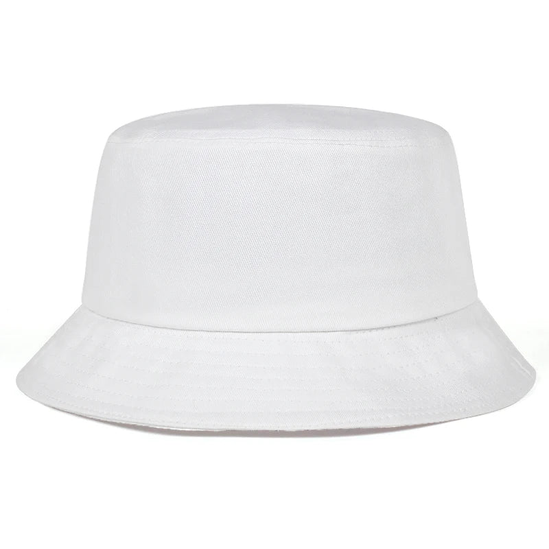 Unisex Solid Color Light Plate Personality Bucket Hats Fishermen Caps Outdoor Casual Cap Sunscreen Hat