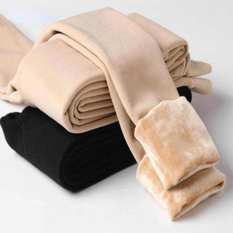 Winter Leggings For Women Warm Leggins Solid Color Velvet Leggins High Waist Leggings Stretchy Leggings dropshipping - OneLoveCanada