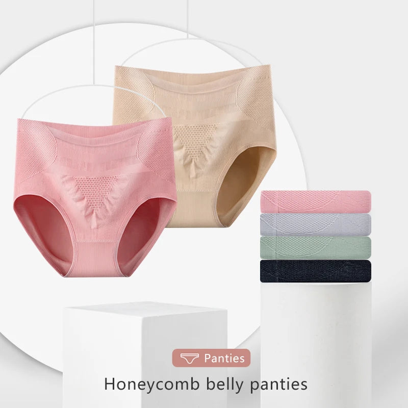 Women's Briefs Comfortable Women Cotton Underpants Breathable High Waist Intimates Underwear Period Panties Female Lingerie