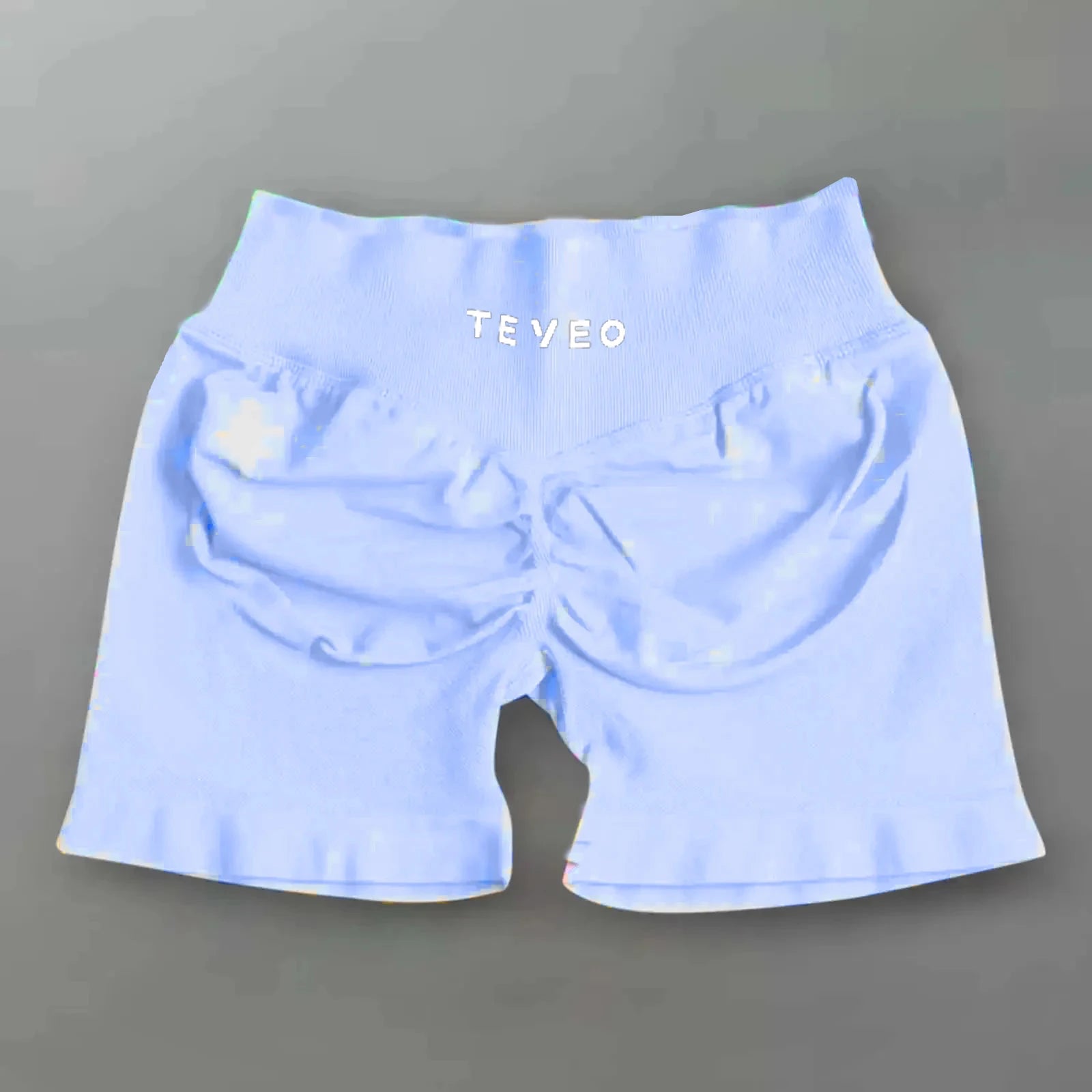 TEYEO Fashion Summer Women's Yoga Shorts Sports Running Breathable Comfortable High Waist Seamless Quick Drying Yoga Shorts - OneLoveCanada