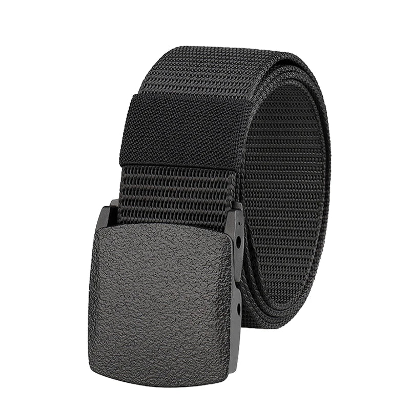 MEN'S Tactical Belts With Plastic Buckle Men's Canvas Belts Premium Pants Belts Sports Belts Nylon Belts