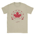 Men's Elbows Up Canada Never 51st State T Shirt  Cotton Tops Hipster Short Sleeve Round Neck Tees Plus Size T-Shirts - OneLoveCanada