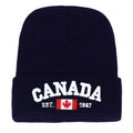 Autumn Winter Knitted hats for men Women Canada Letter embroidery Cotton Caps Autumn hat Casual Boy cap Men Hats - OneLoveCanada