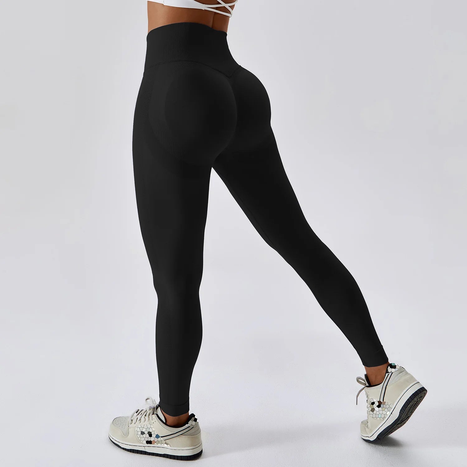 Yoga Leggings Women Fitness Running High Waist Slim Pants Push Up Sport Scrunch Butt Legging Gym Athletic Jogging Workout Female - OneLoveCanada