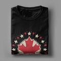 Men's Elbows Up Canada Never 51st State T Shirt  Cotton Tops Hipster Short Sleeve Round Neck Tees Plus Size T-Shirts - OneLoveCanada