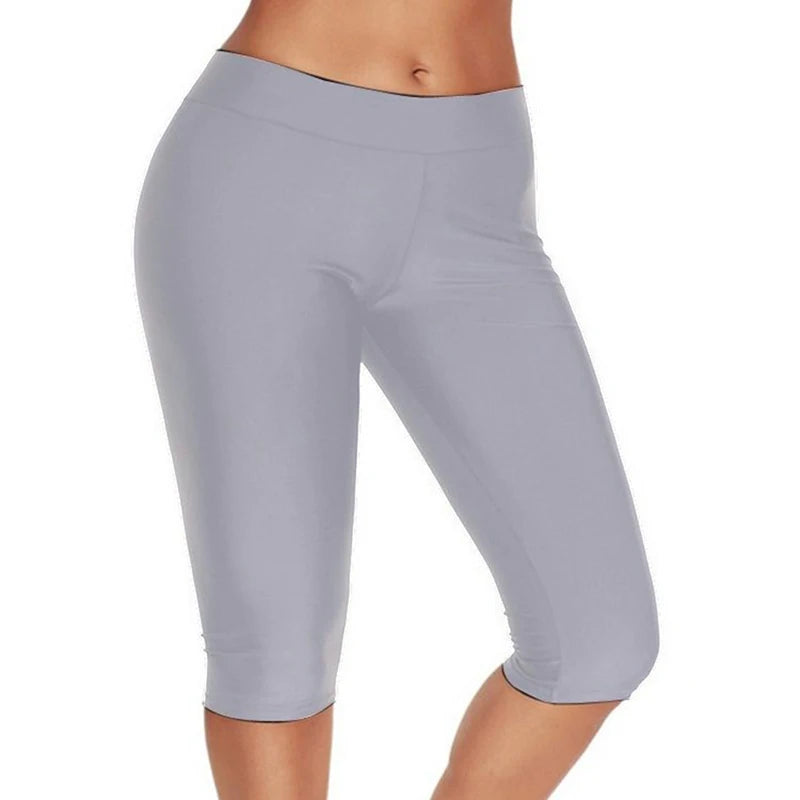 High Waist Push Up Fitness Leggings Crop Wide Waistband Cycling Short Leggings Workout Jogging For Women Training Leggings - OneLoveCanada