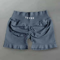TEYEO Fashion Summer Women's Yoga Shorts Sports Running Breathable Comfortable High Waist Seamless Quick Drying Yoga Shorts - OneLoveCanada