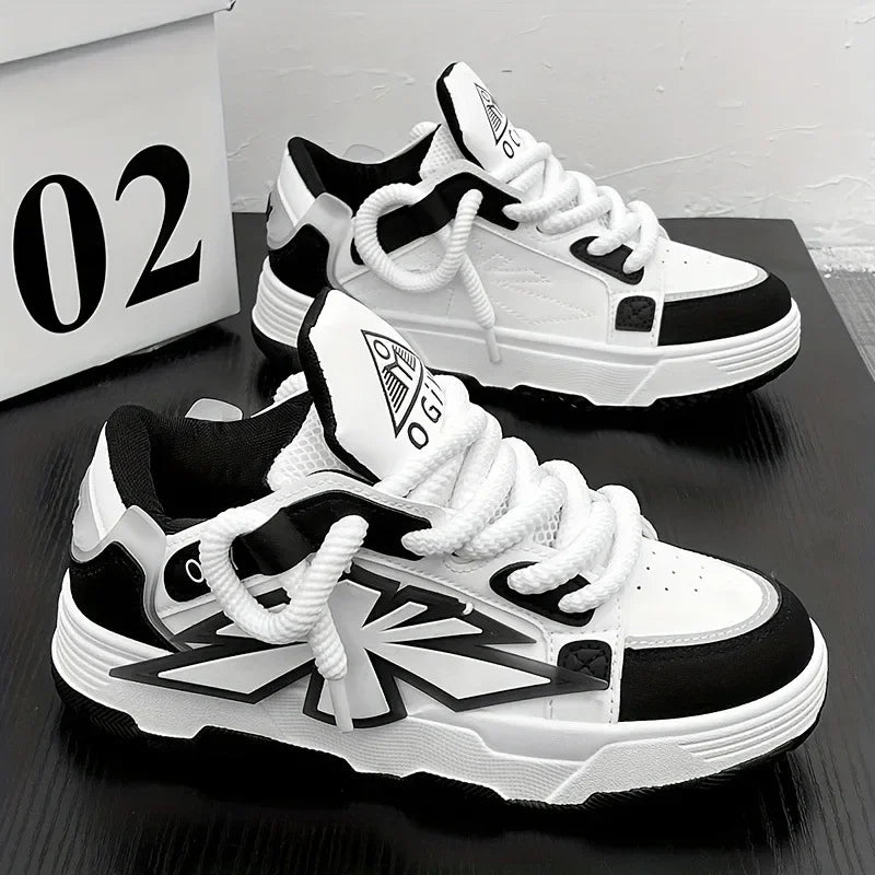 Mens Shoes Casual Sneakers Outdoor Sports Running Platform Designer Luxury Skateboard Shoes Ankle Tennis Lace Up Fashion Shoes