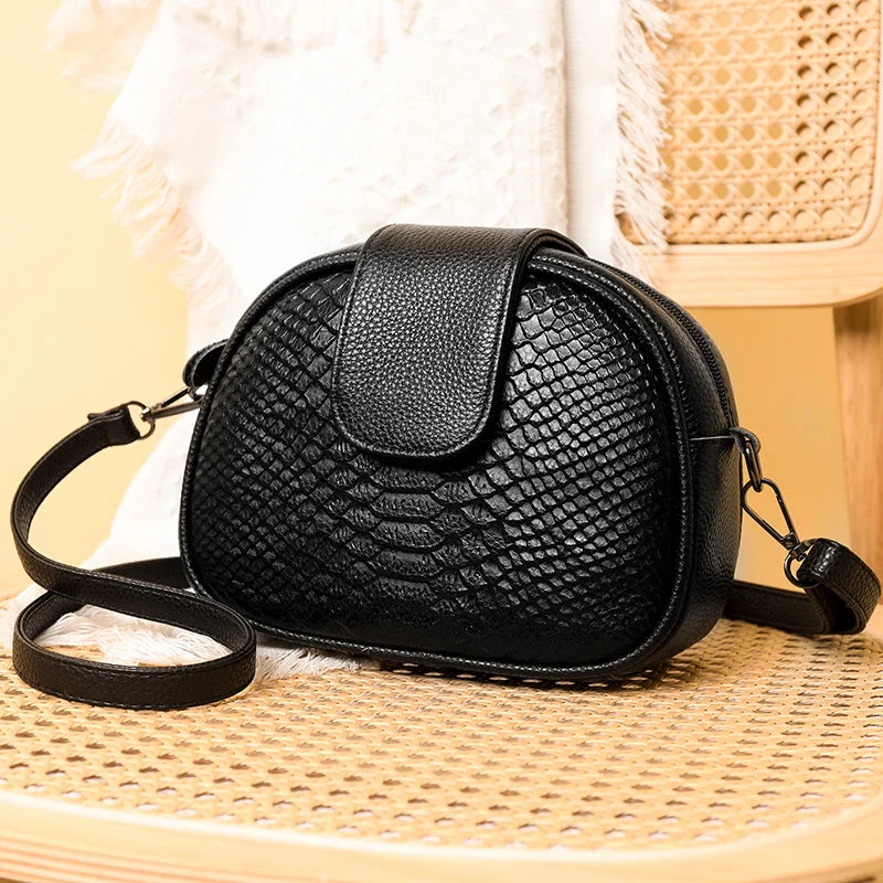 Women Genuine Leather Handbag Regular Wild Design Bags Designer Luxury Trend Small Bag Female Tote Handbags for Women 2023 New