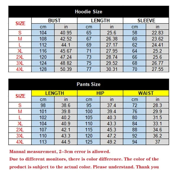 2024 Men's Clothing Fashion Tracksuits Sports Wear Camo Jogging Suits Hooded Tracksuit Set Clothes Hoodies+Sweatpants SweatSuits