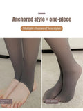 Women Fleece Leggings Sexy Translucent slim Pantyhose Elasticity Winter Warm Legging Thermal Tights Female Woman Pants - OneLoveCanada