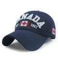 CANADA Embroidered Baseball Hat Maple Leaf 1967 Decorative Outdoor Sunscreen Duck Tongue Hat for Men and Women - OneLoveCanada