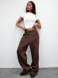 Ladies round neck casual short sleeve T-shirt three-piece suit - OneLoveCanada