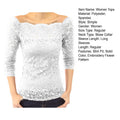 Hot Women Casual T-shirt Short Sleeve One Shoulder Mock Neck Halter Loose Top Shoulder Mock Neck Halter Loose Tshirts Top - OneLoveCanada