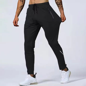 Men Jogging Sweatpants Sportswear Gym Fitness Trousers Ice Silk Male Joggers Training Athletic Tracksuit Sport Running Pants Men