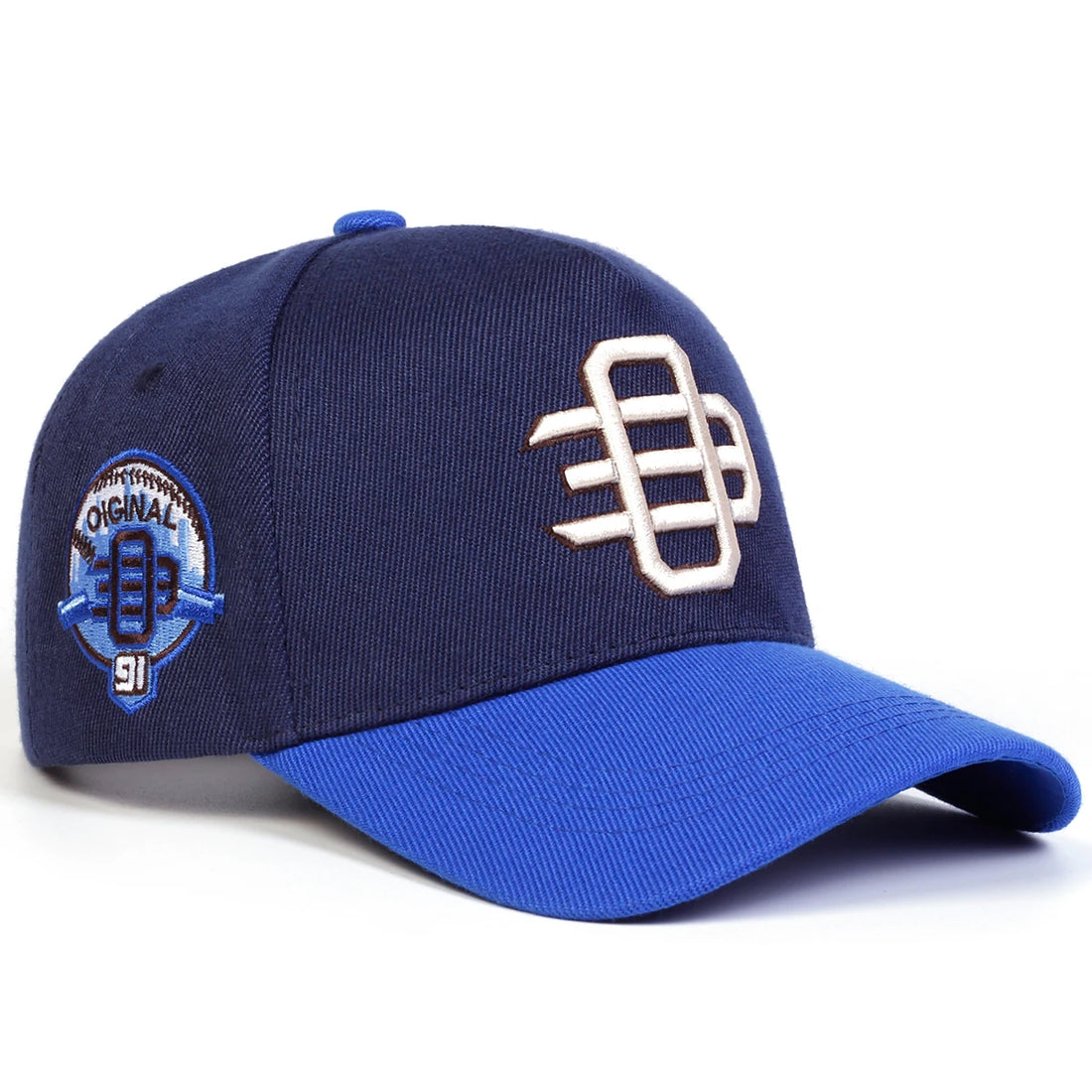Unisex OE Side 91 Embroidery Baseball Caps Outdoor Adjustable Spring and Autumn Casual Sunscreen Hat