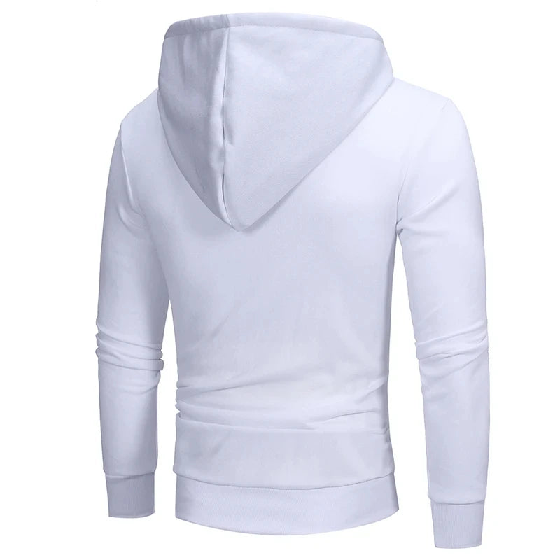 DMTM 2024 Mens Fashion Outwear Daily Casual Sports Hooded Jackets High Quality Personality Zipper Jackets