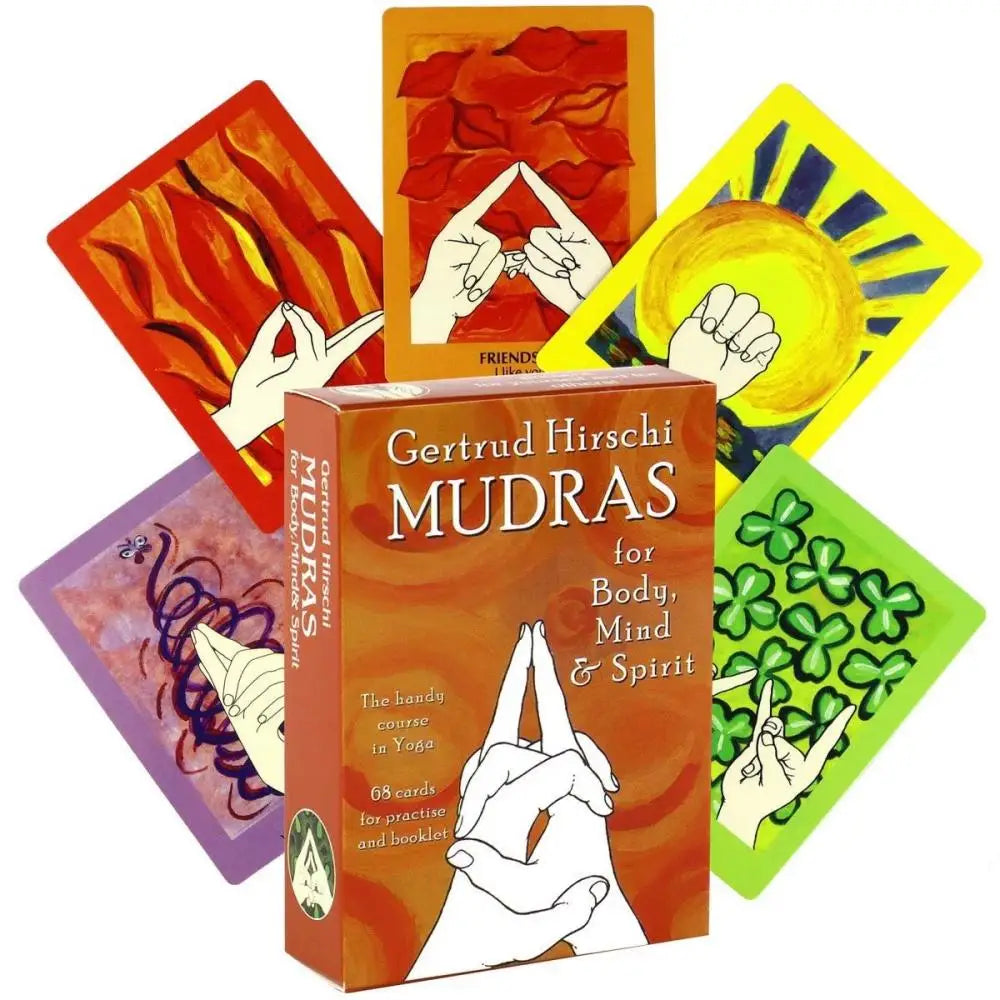 Mudras For Body Mind And Spirit Yoga Course 68 Practice Cards Tarot Oracle Deck - OneLoveCanada