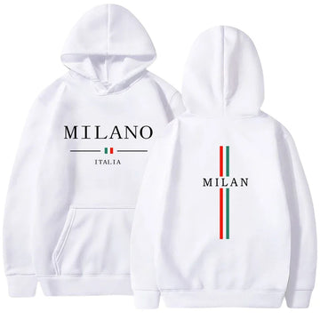 Mens Womens Hoodies Sweatshirt Milan Printing Pullover Casual Jogging High Quality Mens Clothing Daily Tracksuit Y2k Tops 2025